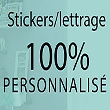 sticker Sticker texte personnalis (3)